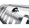 Black Horse Off Road Bull Bar, Beacon, 3 Inch Diameter Tube, Polished, Stainless Steel, With Skid Plate, With 20 Inch Light Bar – BE-A1802S