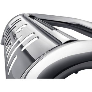 Black Horse Off Road Bull Bar, Beacon, 3 Inch Diameter Tube, Polished, Stainless Steel, With Skid Plate, With 20 Inch Light Bar – BE-HORIS