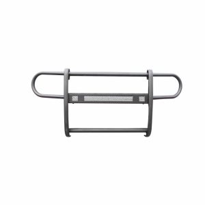Black Horse Off Road Grille Guard, Beacon, Powder Coated, Steel, Modular, 1-1/2 Inch Diameter, With Brush Guard, Without Skid Plate – BGFB21NL
