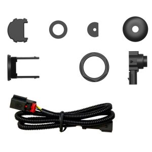 Black Horse Off Road Parking Aid Sensor Relocation Bracket, Relocates Sensors to Bull Bar, Polished, Stainless Steel – BPS02S