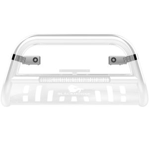 Black Horse Off Road Parking Aid Sensor Relocation Bracket, Relocates Sensors to Bull Bar, Polished, Stainless Steel – BPS02S