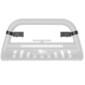 Black Horse Off Road Parking Aid Sensor Relocation Bracket, Relocates Sensors to Bull Bar, Steel – BPS04B