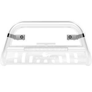 Black Horse Off Road Parking Aid Sensor Relocation Bracket, Relocates Sensors to Bull Bar, Polished, Stainless Steel – BPS04S