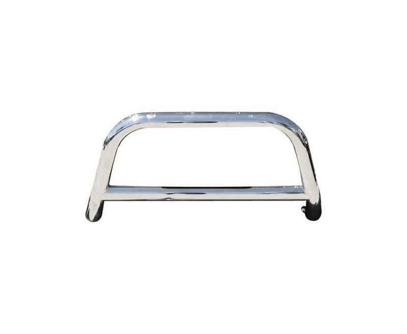 Black Horse Off Road Bull Bar, A Bar, 2-1/2 Inch Diameter Tube, Polished, Stainless Steel, Without Skid Plate, Without Light Bar – CBS-HYB6101