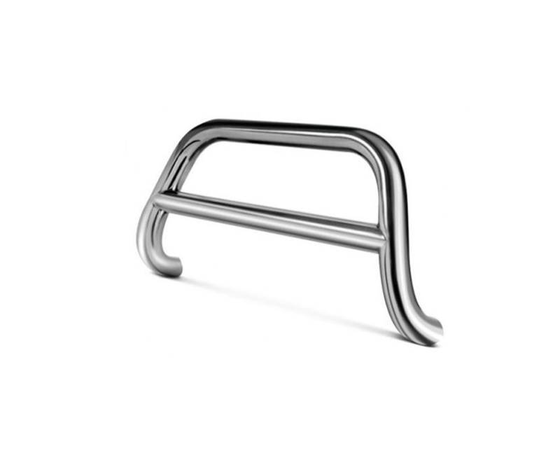 Black Horse Off Road Bull Bar, A Bar, 2-1/2 Inch Diameter Tube, Polished, Stainless Steel, Without Skid Plate, Without Light Bar – CBS-HYB6101