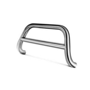 Black Horse Off Road Bull Bar, A Bar, Polished, Stainless Steel, 2-1/2 Inch Diameter Tube, Without Skid Plate, Without Light Bar – CBS-SU0202