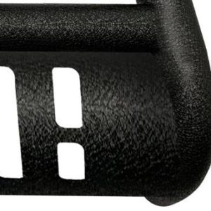 Black Horse Off Road Bull Bar, 2-1/2 Inch Diameter Tube, Textured Powder Coated, Steel, With Skid Plate, Without Light Bar – CBT-C702SP