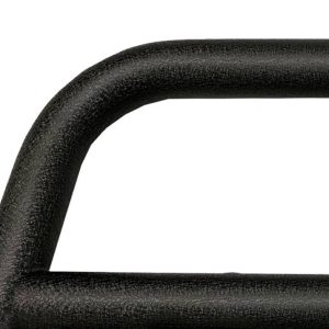 Black Horse Off Road Bull Bar, T, 2-1/2 Inch Diameter Tube, Powder Coated, Textured Black, Steel, With Skid Plate, Without Light Bar – CBT-F507SP