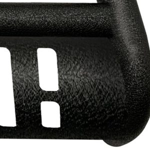 Black Horse Off Road Bull Bar, T, 2-1/2 Inch Diameter Tube, Powder Coated, Textured Black, Steel, With Skid Plate, Without Light Bar – CBT-F507SP