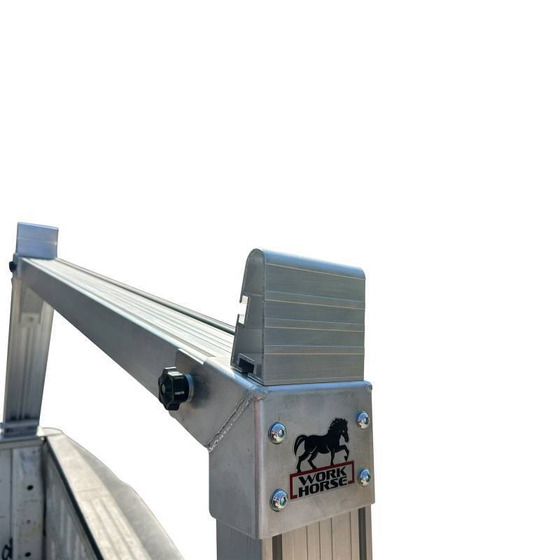 Black Horse Off Road Ladder Rack, Work Horse ™, Bed Side Mount, 28 Inch Height, 1200 Pound Static/ 500 Pound Dynamic Weight Capacity – CSBURHD55