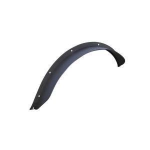 Black Horse Off Road Fender Flare, Sheet Metal Look, Bolt-On, Texture Powder Coat, Steel, Set of 2 – FF-FBR22