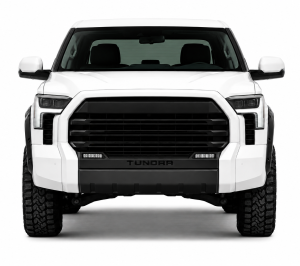 Black Horse Off Road Fender Flare, Pocket Riveted Look, Bolt-On/ May Need Drilling, Paintable, Low Gloss, ABS Plastic, Set of 4 – FF-TT22SM