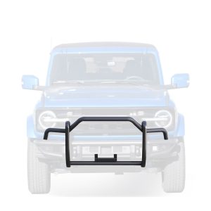 Black Horse Off Road Grille Guard, For Use with Blackhorse AFB-FB22LD, Powder Coated, Steel, Modular, 1-1/2 Inch Diameter, With Brush Guard – GG-FB22