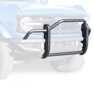 Black Horse Off Road Grille Guard, For Use with Blackhorse AFB-FB22LD, Powder Coated, Steel, Modular, 1-1/2 Inch Diameter, With Brush Guard – GG-FB22