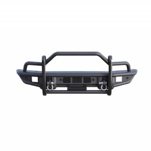 Black Horse Off Road Grille Guard, For Use with Blackhorse AFB-FB22LD, Powder Coated, Steel, Modular, 1-1/2 Inch Diameter, With Brush Guard – GG-FB22
