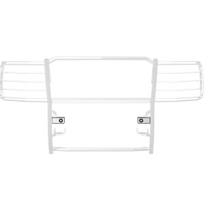 Black Horse Off Road Parking Aid Sensor Relocation Bracket, Relocates Sensors to Grille Guard, Polished, Stainless Steel – GPS01S