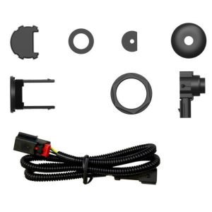 Black Horse Off Road Parking Aid Sensor Relocation Bracket, Relocates Sensors to Grille Guard, Polished, Stainless Steel – GPS01S