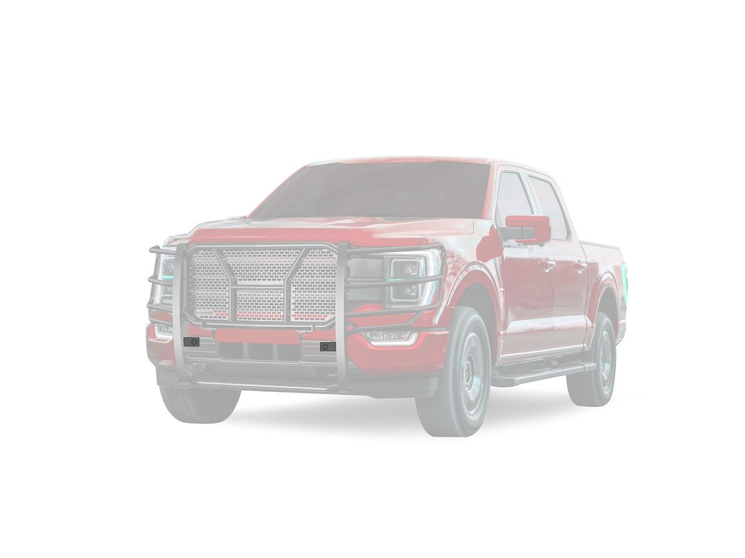 Black Horse Off Road Parking Aid Sensor Relocation Bracket, Relocates Sensors to Grille Guard, Steel – GPS05B