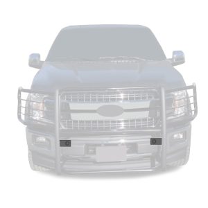 Black Horse Off Road Parking Aid Sensor Relocation Bracket, Relocates Sensors to Grille Guard, Steel – GPS05B