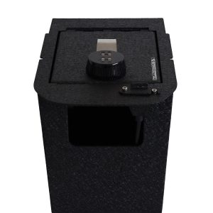 Black Horse Off Road Console Security Insert, With 4 Digit Combination Lock, Powder Coat, Steel – LBGM22