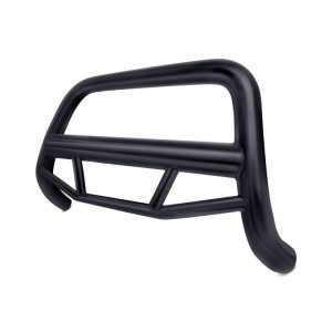 Black Horse Off Road Bull Bar, Max, 2-1/2 Inch Diameter Tube, Powder Coated, Steel, Without Skid Plate, Without Light Bar – MBB-DOE1011