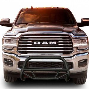 Black Horse Off Road Bull Bar, Max T, 2-1/2 Inch Diameter Tube, Powder Coated, Textured Black, Steel, Without Skid Plate – MBT-MR1312