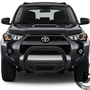 Black Horse Off Road Bull Bar, Max T, 2-1/2 Inch Diameter Tube, Powder Coated, Textured Black, Steel, Without Skid Plate – MBT-MT0312