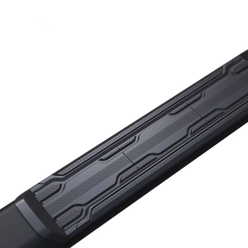 Black Horse Off Road Running Board, Peak, 5 Inch Width, Plastic, Unlighted, Rocker Panel Mount, With Mounting Hardware – PEH3076