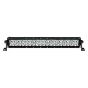 Black Horse Off Road Light Bar, LED, 20 Inch Length, Double Row of Lights, 120 Watt, Flood/ Spot Light Beam, Clear Lights, Clear Lens – PL3104FS-GS