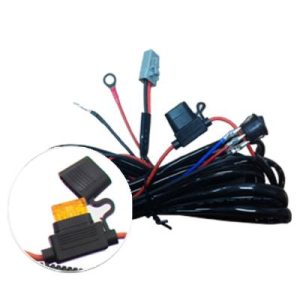 Black Horse Off Road Light Bar, LED, 20 Inch Length, Double Row of Lights, 120 Watt, Flood/ Spot Light Beam, Clear Lights, Clear Lens – PL3104FS-GS