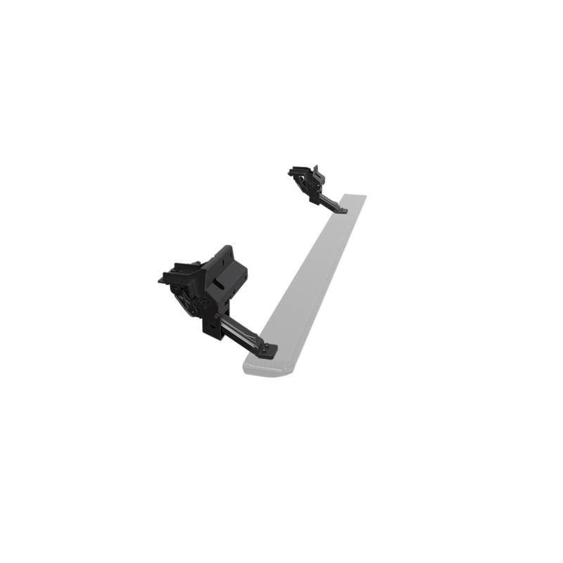 Black Horse Off Road Running Board, Elite Series, 5 Inch Width, 600 Pound Capacity, Power Retractable, Lighted, With Mounting Hardware – PWBR2185