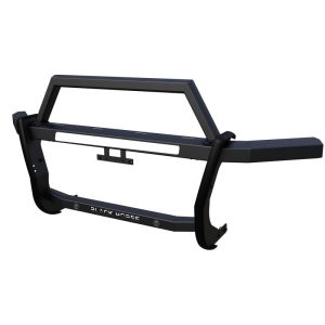 Black Horse Off Road Grille Guard, Rambler, 4-Piece Modular, Powder Coated, Steel, Without Brush Guard, Without Skid Plate – RAG1R02