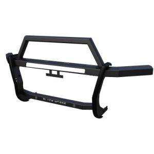 Black Horse Off Road Grille Guard, Rambler, 4-Piece Modular, Powder Coated, Steel, Without Brush Guard, Without Skid Plate – RAGN01