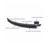 Black Horse Off Road Bumper Guard, Double Layer, Powder Coated, Steel – CRDL-ACA205B