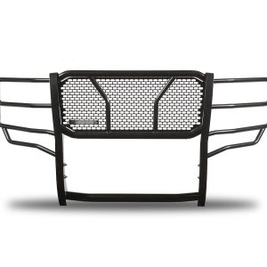 Black Horse Off Road Grille Guard, Rugged Series, Powder Coated, Steel, With Brush Guard, Without Skid Plate – RU-FOF116-B