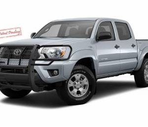 Black Horse Off Road Grille Guard, Rugged Series, Semi-Gloss Powder Coat, Steel, 2.25 Inch Bar Diameter, With Brush Guard – RU-TOTA05-B