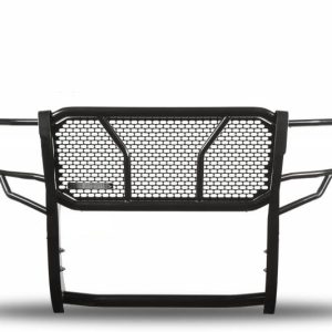 Black Horse Off Road Grille Guard, Rugged Series, Powder Coated, Steel, With Brush Guard, Without Skid Plate – RU-TOTU07-B