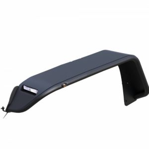 Black Horse Off Road Fender Flare, Tubular, Matte Black, Steel, Set of 2 – TFFJL1