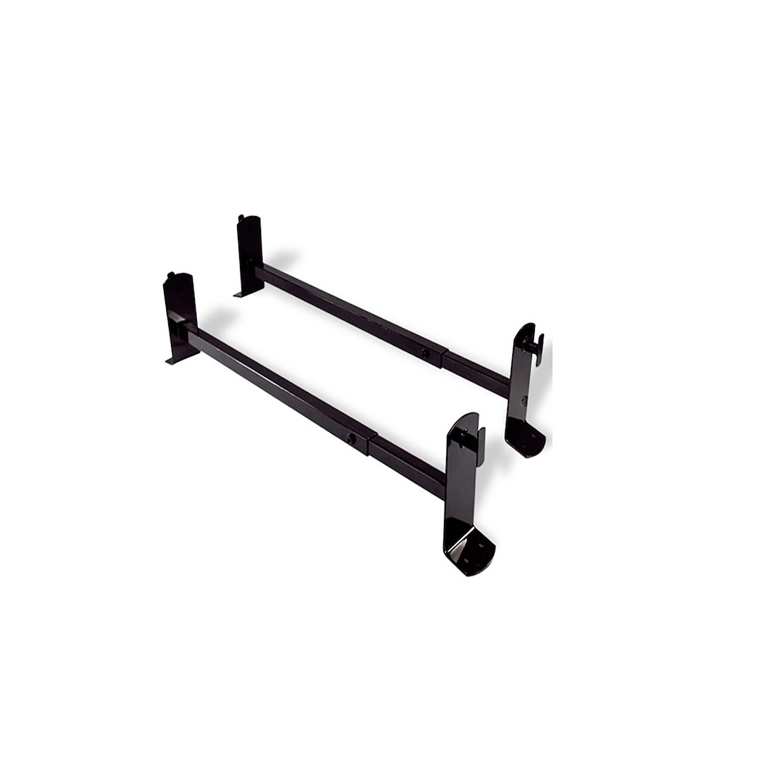 Black Horse Off Road Roof Rack, Traveler, 52 Inch Length, For Use on Any Naked Roof/ Gutters, Set of 2 Cross Bars and Hardware – TR-52BK