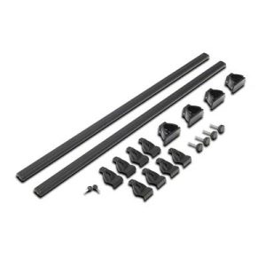 Black Horse Off Road Roof Rack, Traveler, 60 Inch Length, For Use on Any Naked Roof/ Gutters, Set of 2 Cross Bars and Hardware – TR-60BK