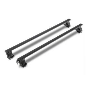 Black Horse Off Road Roof Rack, Traveler, 60 Inch Length, For Use on Any Naked Roof/ Gutters, Set of 2 Cross Bars and Hardware – TR-60BK