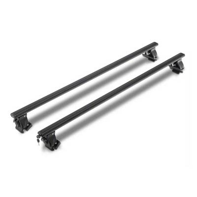 Black Horse Off Road Roof Rack, Traveler, 60 Inch Length, For Use on Any Naked Roof/ Gutters, Set of 2 Cross Bars and Hardware – TR-60BK