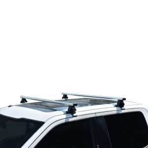 Black Horse Off Road Roof Rack, Traveler, 60 Inch Length, Silver, For Use on Any Naked Roof/ Gutters, Set of 2 Cross Bars and Hardware – TR-60SI