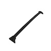Black Horse Off Road Roof Rack Cross Bar, Replica, Attaches to Rail System, 150 Pound Capacity When Evenly Distributed, Aluminum, Locking – TR-HOOD