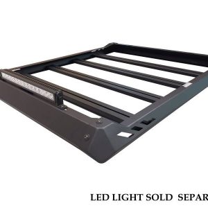Black Horse Off Road Roof Basket, Traveler, 55 Inch X 45 Inch, Includes Cross Bars, Silver, Aluminum – TRRB160S