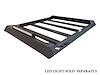 Black Horse Off Road Roof Basket, Traveler, 55 Inch X 45 Inch, Includes Cross Bars, Aluminum – TRRB252