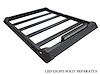 Black Horse Off Road Roof Basket, Traveler, 55 Inch X 45 Inch, Includes Cross Bars, Aluminum – TRRB252