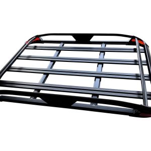 Black Horse Off Road Roof Basket, Traveler, 50 Inch X 38 Inch, Includes Cross Bars, Aluminum – TR-RB5038
