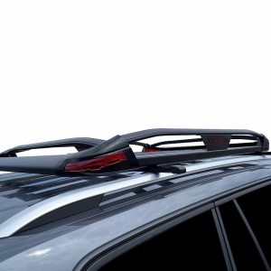 Black Horse Off Road Roof Basket, Traveler, 50 Inch X 38 Inch, Includes Cross Bars, Aluminum – TR-RB5038