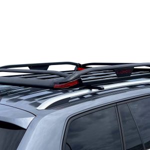 Black Horse Off Road Roof Basket, Traveler, 50 Inch X 38 Inch, Includes Cross Bars, Aluminum – TR-RB5038